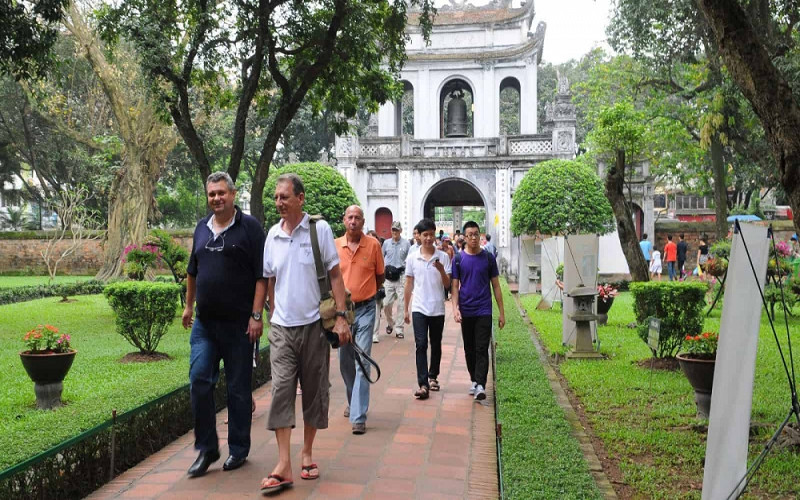 Hà Nội đón hơn 2,1 triệu lượt khách tháng đầu năm 2024