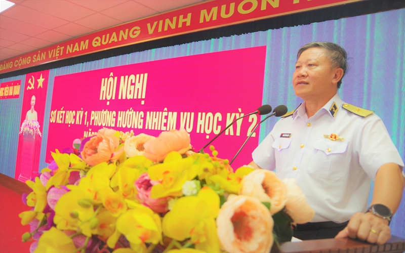 Học viện Hải quân: Nâng cao chất lượng đào tạo, đáp ứng yêu cầu trong tình hình mới