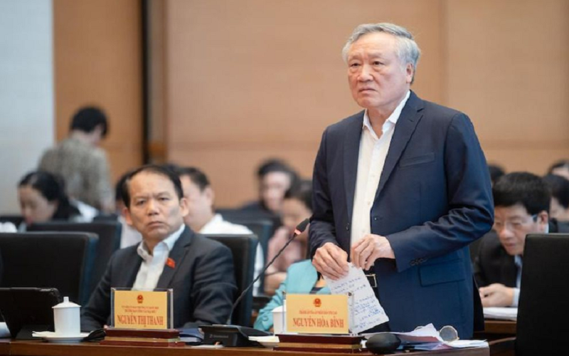 Chánh án Nguyễn Hòa Bình nói về quy định "thắt chặt" ghi âm, ghi hình tại phiên tòa