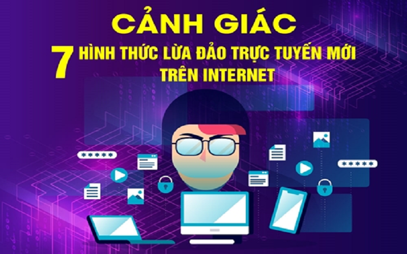 Cảnh giác với 7 hình thức lừa đảo trực tuyến mới trên internet