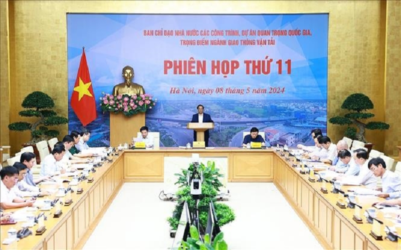 Thủ tướng Phạm Minh Chính chủ trì họp Ban Chỉ đạo các công trình, dự án trọng điểm ngành Giao thông vận tải