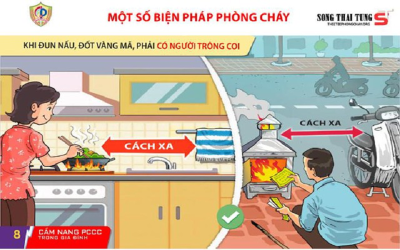 Cẩm nang về phòng cháy, chữa cháy và cứu nạn, cứu hộ cho hộ gia đình