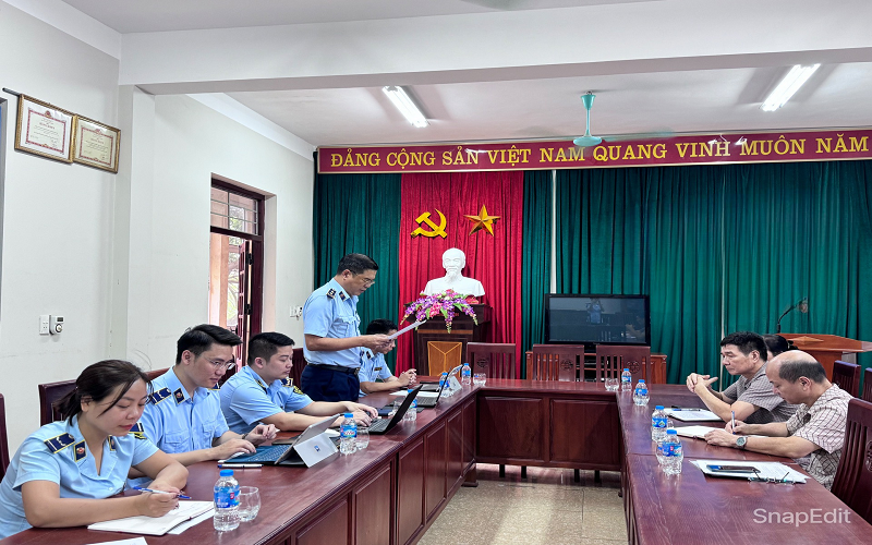 Thái Nguyên: Công bố quyết định thanh tra đối với Công ty Cổ phần chế biến thực phẩm Thái Nguyên