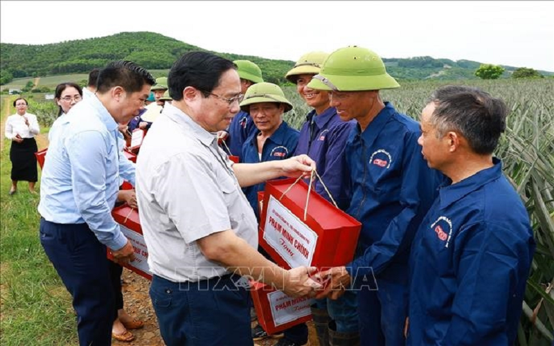 Thủ tướng Phạm Minh Chính thăm, làm việc tại Ninh Bình