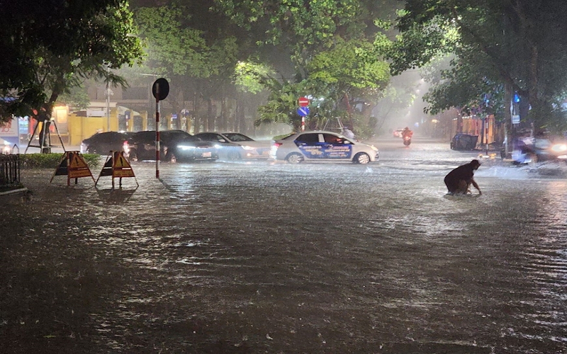 Hà Nội sắp triển khai dự án bể điều tiết ngầm chống ngập tại quận Hoàn Kiếm