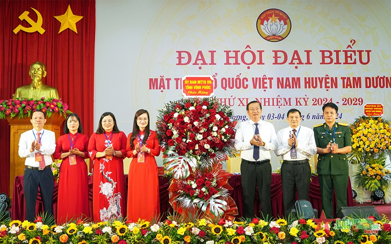 Ủy ban Mặt trận Tổ quốc Việt Nam huyện Tam Dương: Phát huy sức mạnh khối đại đoàn kết toàn dân theo hướng thực chất, hiệu quả