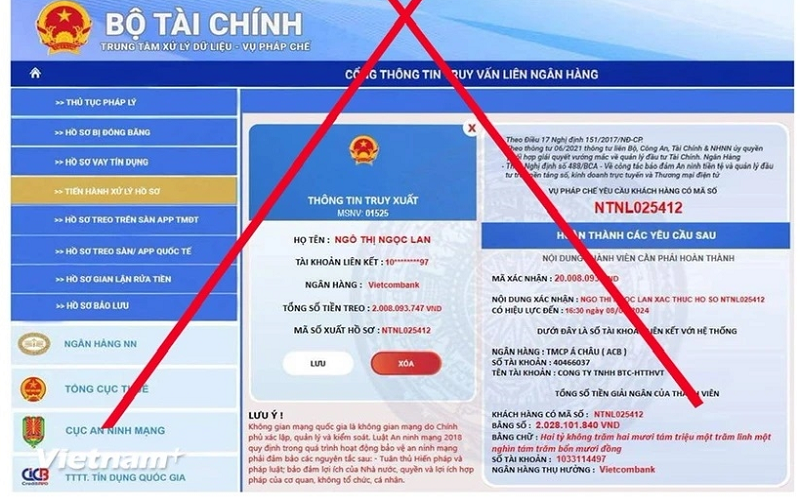 Khuyến cáo tình trạng giả mạo văn bản, con dấu và website của Bộ Tài chính