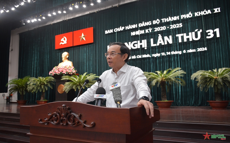 Khai mạc Hội nghị lần thứ 31 Ban Chấp hành Đảng bộ TP Hồ Chí Minh khóa XI