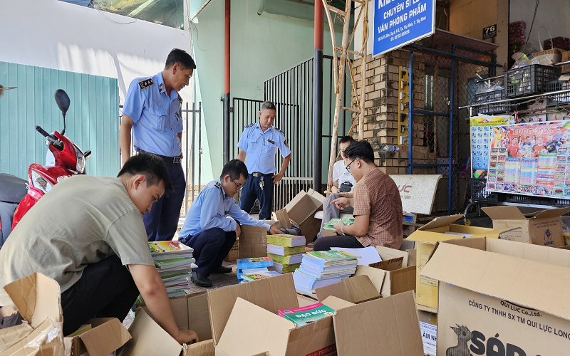 Tây Ninh: Phát hiện trên 5.500 sách giáo khoa có dấu hiệu giả mạo nhãn hàng hóa của Nhà xuất bản Giáo dục Việt Nam