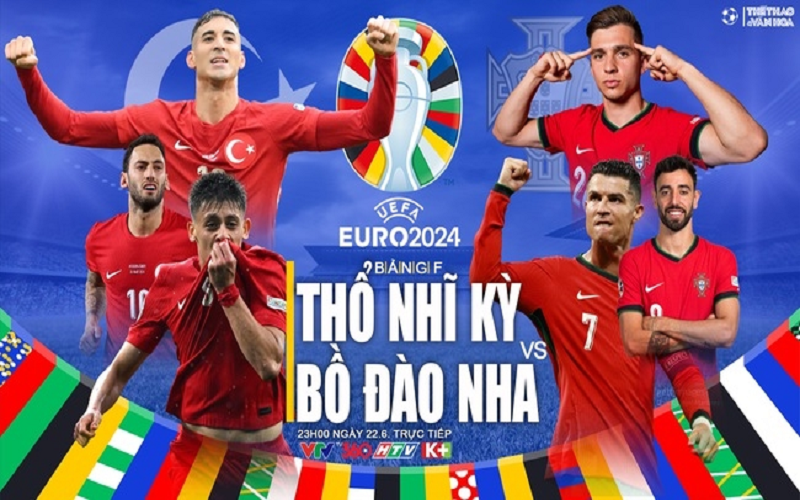 Lịch thi đấu Euro 2024 hôm nay (22-6): Chờ Ronaldo tỏa sáng