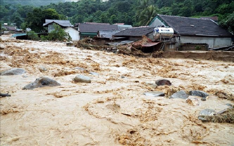 Đêm 23-6, Sơn La, Lạng Sơn, Hà Tĩnh nguy cơ cao xảy ra lũ quét, sạt lở đất