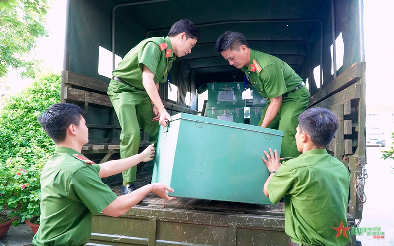 Cần Thơ: Đề thi được bảo mật nghiêm ngặt, tuyệt đối an toàn từ khâu in sao, vận chuyển đến các điểm thi