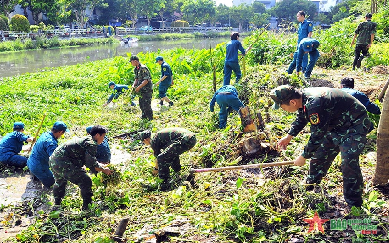 Sôi nổi những ngày hè tình nguyện