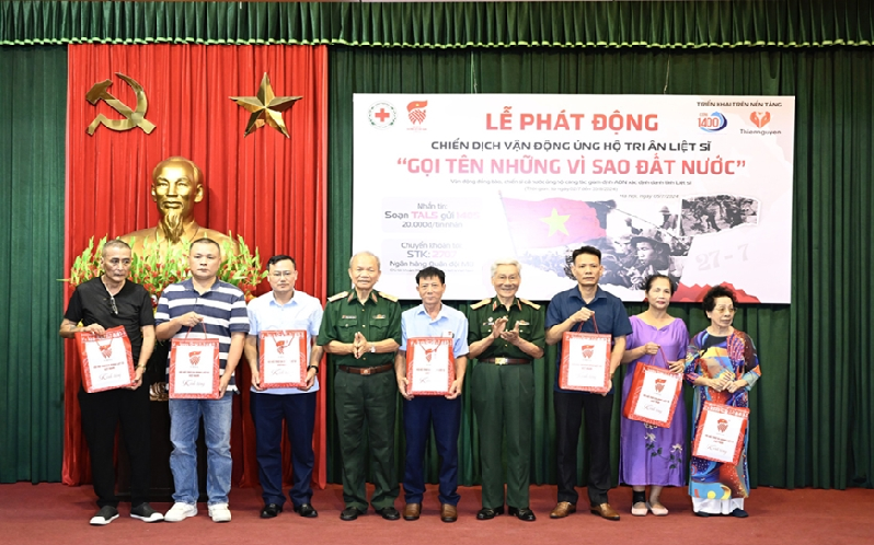 Chương trình tri ân liệt sĩ “Gọi tên những vì sao đất nước”