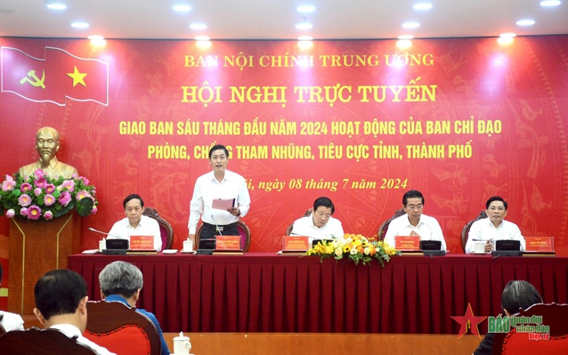 Các địa phương khởi tố mới 444 vụ án tham nhũng trong 6 tháng đầu năm 2024