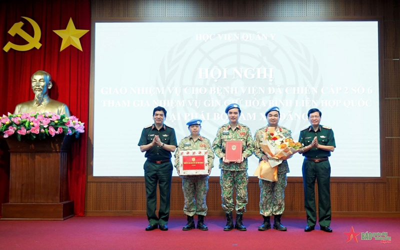 Học viện Quân y: Chuẩn bị tốt nhất để Bệnh viện dã chiến cấp 2 số 6 hoàn thành xuất sắc nhiệm vụ