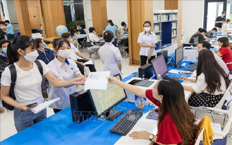 Đăng ký nguyện vọng xét tuyển đại học, cao đẳng trên Hệ thống chung