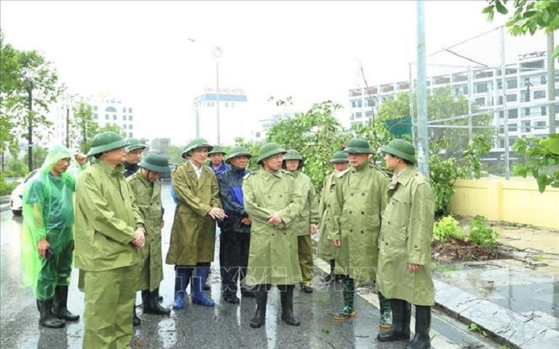 Ban Chỉ đạo quốc gia về phòng, chống thiên tai kiểm tra tại Quảng Ninh