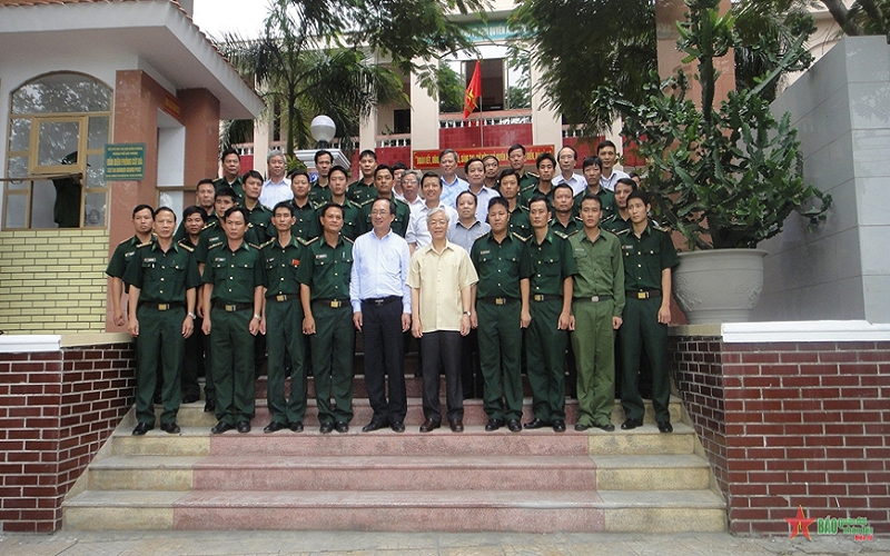 Bộ đội Biên phòng thành phố Hải Phòng khắc ghi lời căn dặn của Tổng Bí thư Nguyễn Phú Trọng