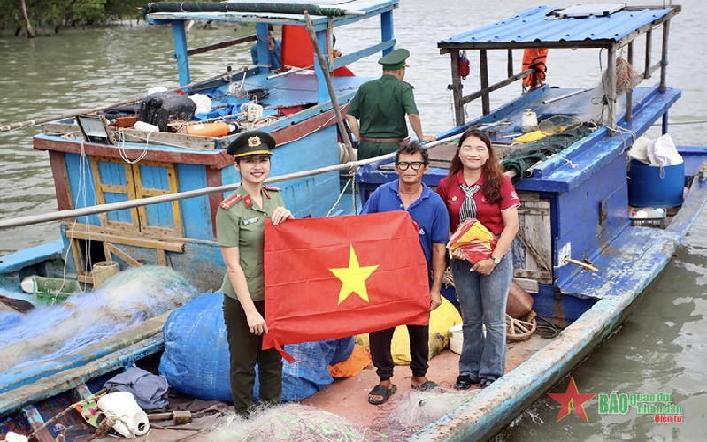 Nghĩa tình ở xã đảo Thạnh An