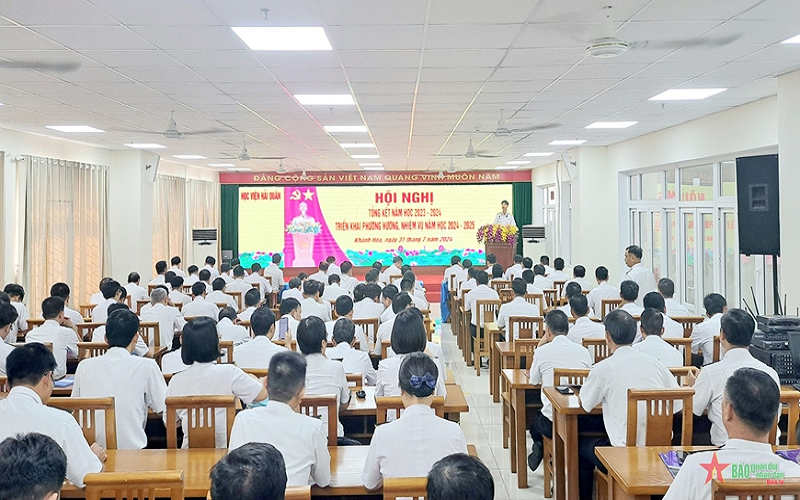 Học viện Hải quân tổng kết năm học 2023-2024