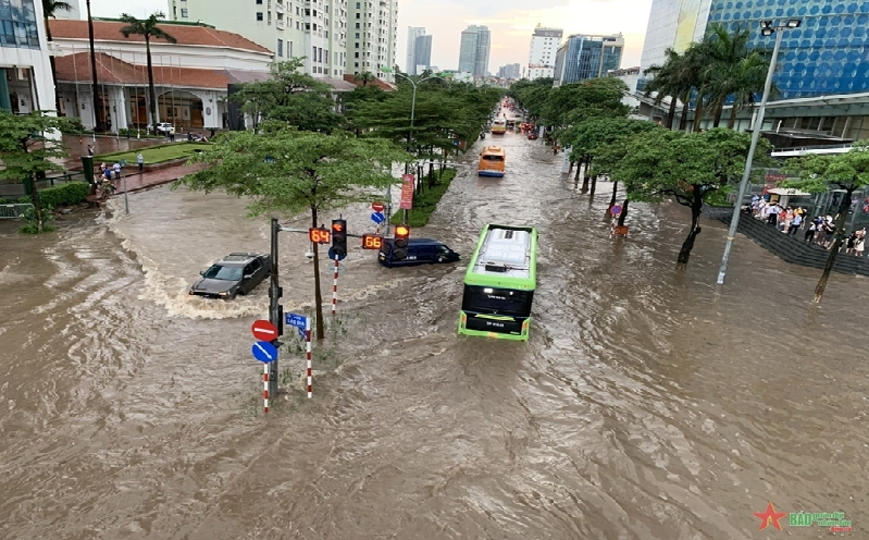 Hà Nội: Nguy cơ ngập lụt ở mức cao, các địa phương cần có phương án đối phó