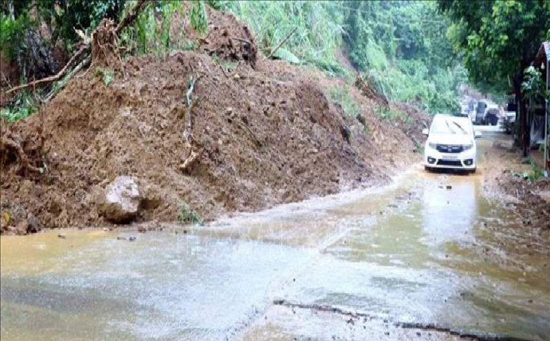 Bắc Kạn: Nhiều tuyến đường quốc lộ, tỉnh lộ bị sạt lở, ách tắc do mưa lũ