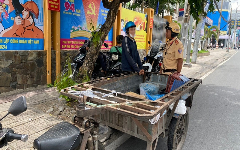 Xử lý xe tự chế không bảo đảm an toàn giao thông tại TP Hồ Chí Minh