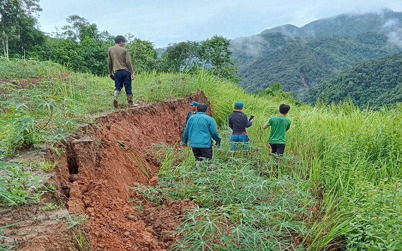 Điện Biên: Di dời 23 hộ dân khỏi khu vực nguy cơ cao sạt lở đất