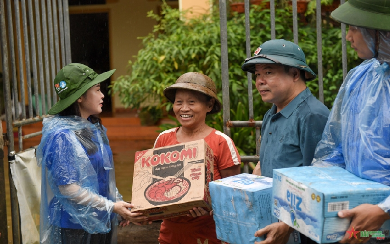 Hà Nội: Ngập úng đã chấm dứt tại nhiều khu vực huyện Thạch Thất và Quốc Oai