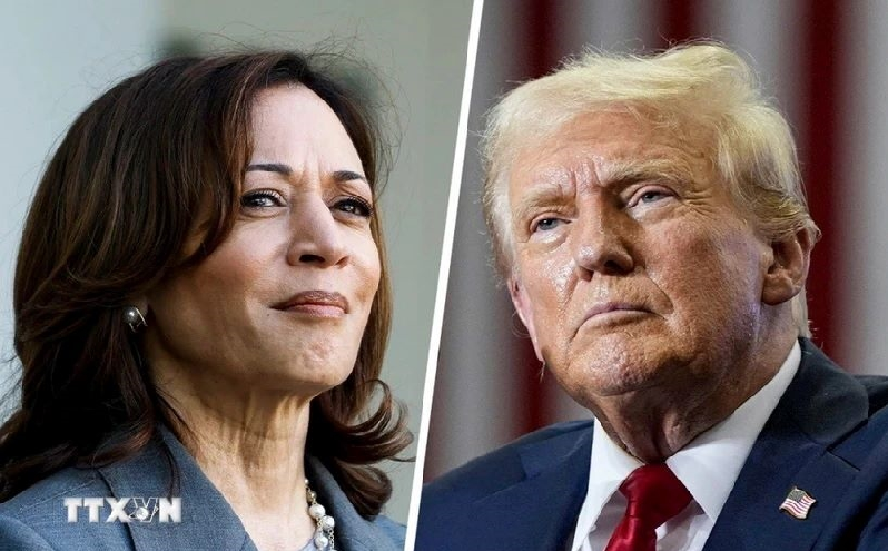 Thăm dò bầu cử Mỹ 2024: Bà Kamala Harris nới rộng khoảng cách dẫn trước ông Donald Trump