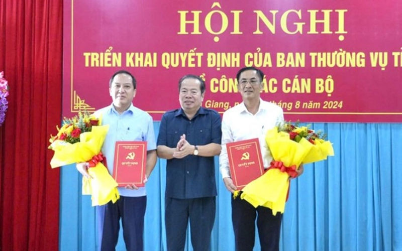 Kiên Giang: Điều động, bổ nhiệm nhiều cán bộ