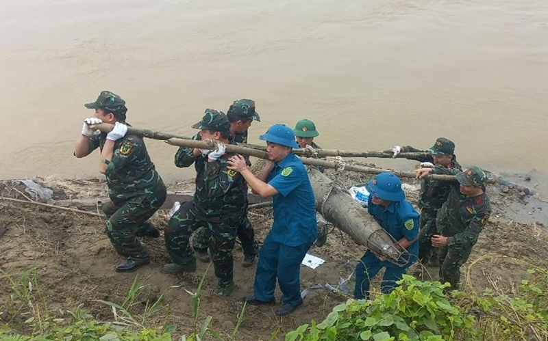 Xử lý an toàn quả bom còn nguyên vẹn