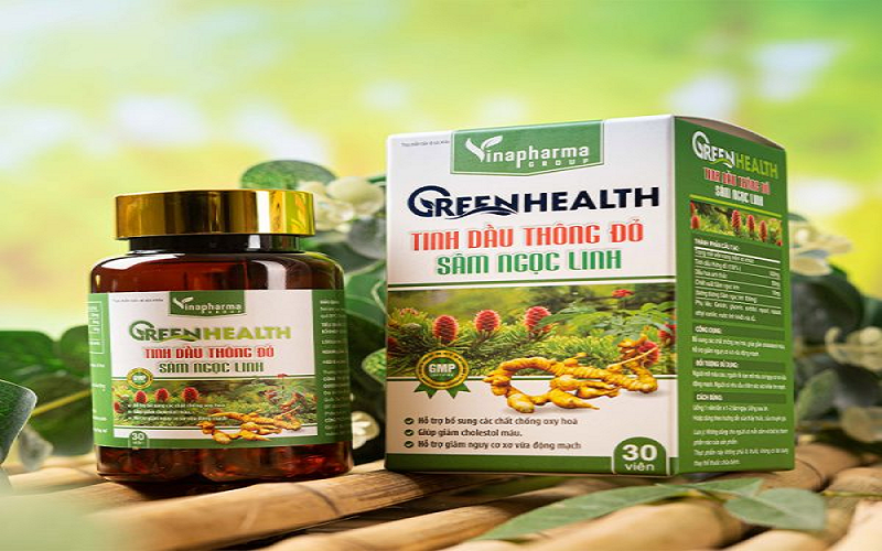 Green Health tinh dầu thông đỏ sâm Ngọc Linh vi phạm quảng cáo