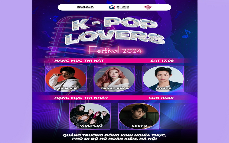 Lễ hội K-pop Lovers Festival 2024