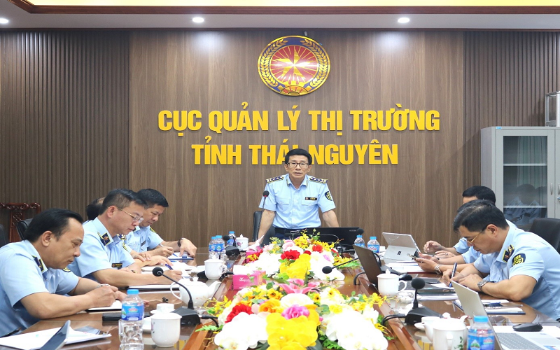 Cục QLTT tỉnh Thái Nguyên quán triệt, triển khai thực hiện nghiêm công tác phòng chống tham nhũng