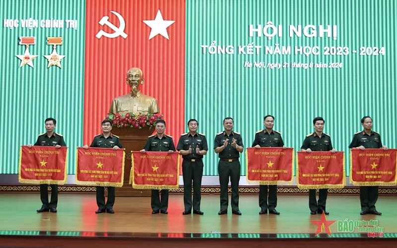 Học viện Chính trị tổ chức hội nghị tổng kết năm học 2023-2024