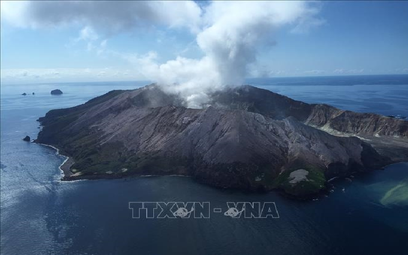 Núi lửa White Island ở New Zealand "thức giấc", nhiều chuyến bay bị hủy bỏ