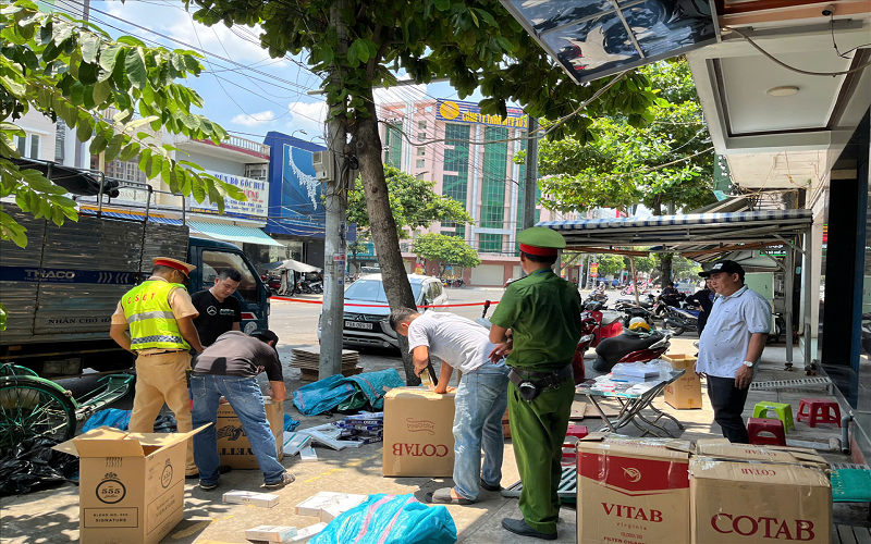 Triệt xóa đường dây thuốc lá “lậu” lớn nhất từ trước đến nay trên địa bàn tỉnh Phú Yên