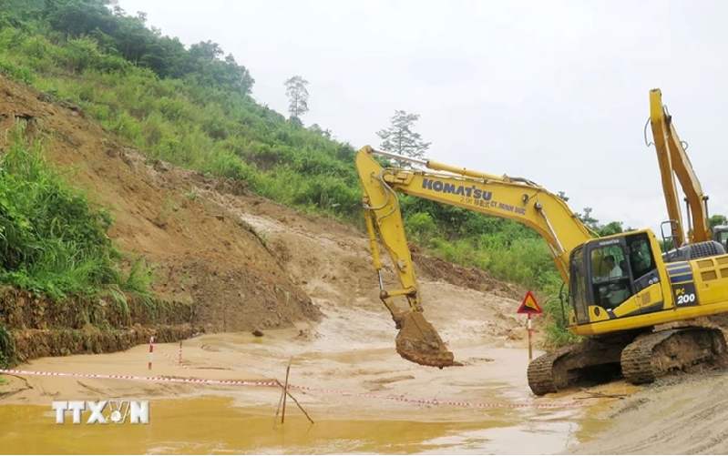 Mưa lớn gây ngập úng cục bộ và thiệt hại tại Lào Cai