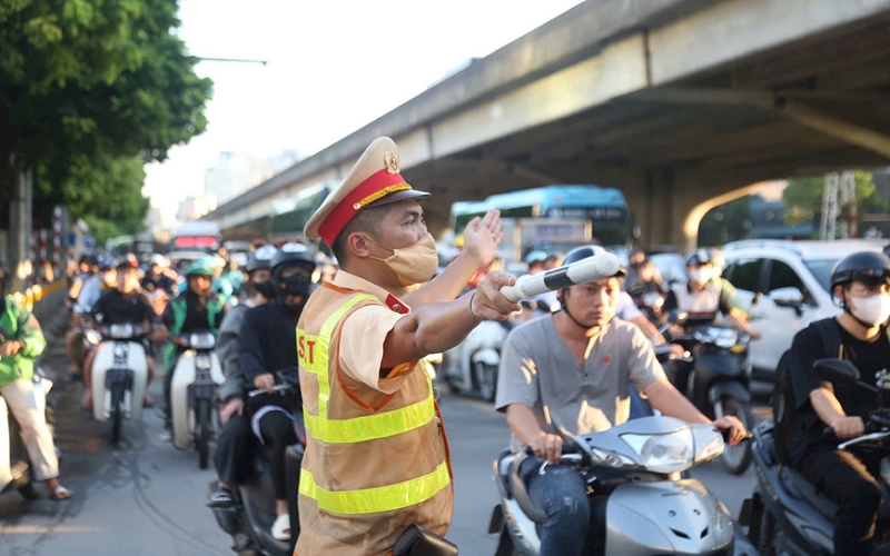 Công an TP Hà Nội: Nỗ lực để nhân dân đi lại an toàn trong dịp nghỉ lễ 2-9