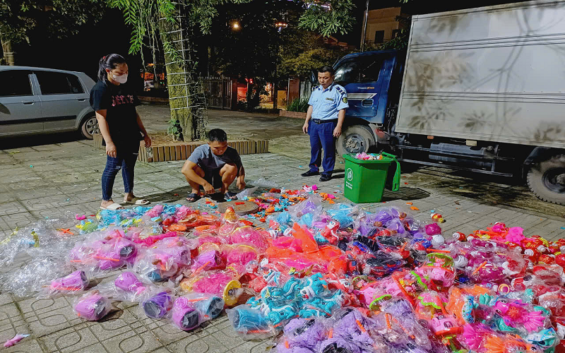 Thái Nguyên: Kiểm tra, xử lý 220 sản phẩm đèn Trung thu không rõ nguồn gốc xuất xứ