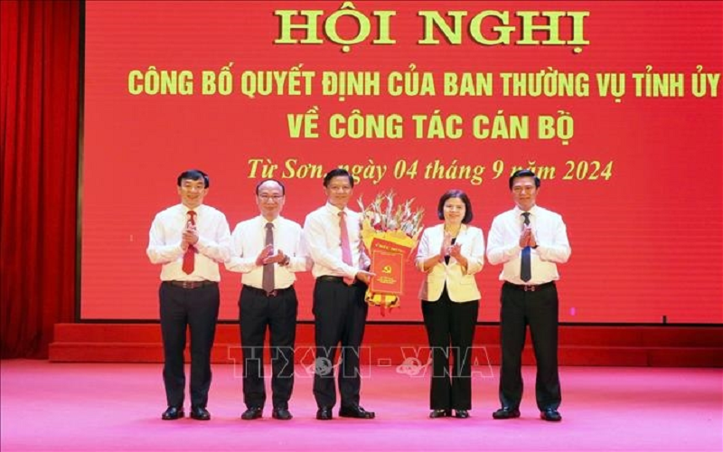 Bắc Ninh: Điều động, bổ nhiệm các lãnh đạo sở, ngành, địa phương