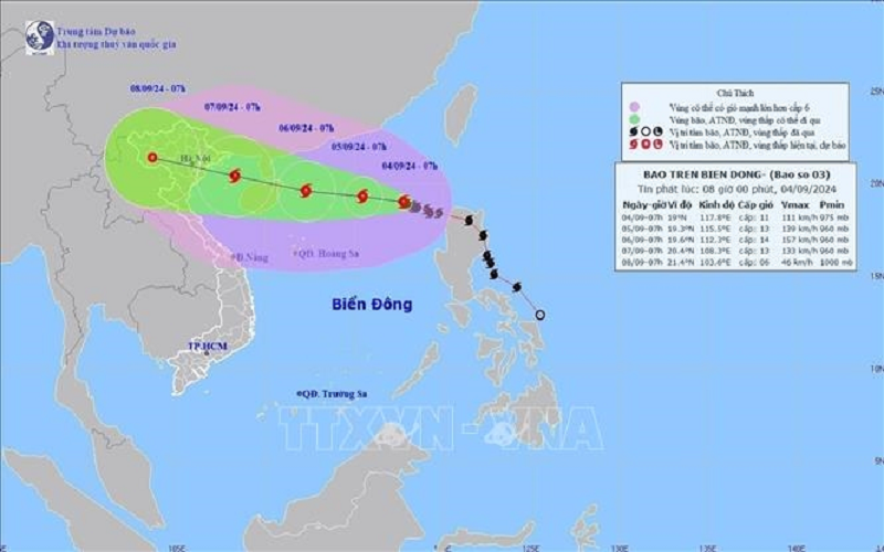 Ứng phó với bão số 3: Chủ động các phương án, không để bị động, bất ngờ