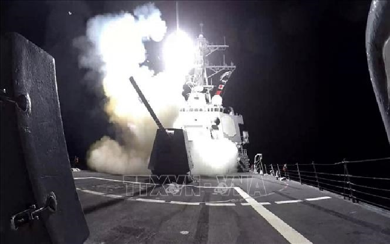 Mỹ tuyên bố phá hủy nhiều thiết bị quân sự của Houthi