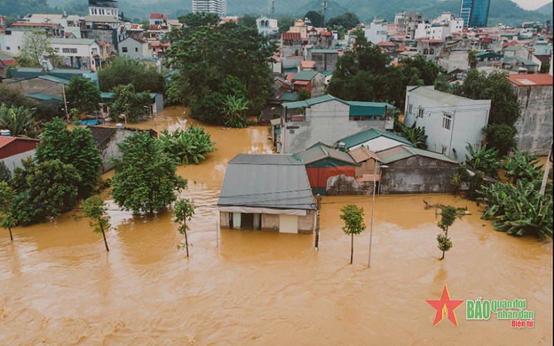 Mưa lớn tại nhiều tỉnh miền núi phía Bắc, cắt điện nhiều nơi