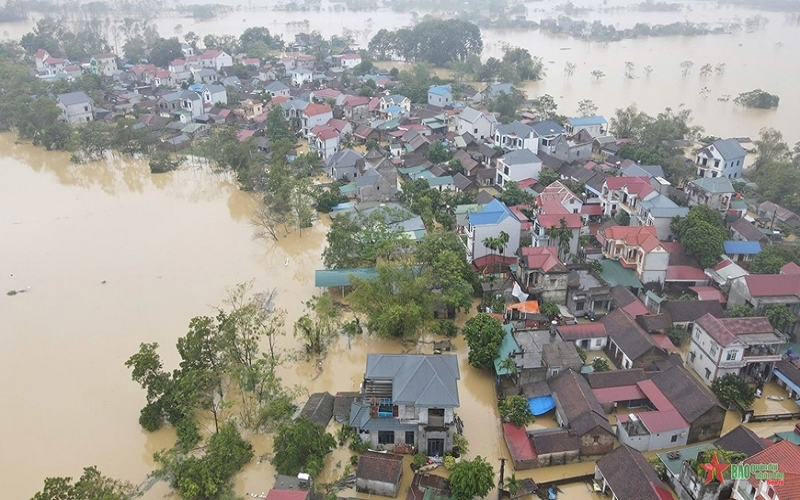 Thủ tướng Chính phủ: Tập trung ứng phó lũ lớn, đảm bảo an toàn đê điều trên các sông ở Bắc Bộ