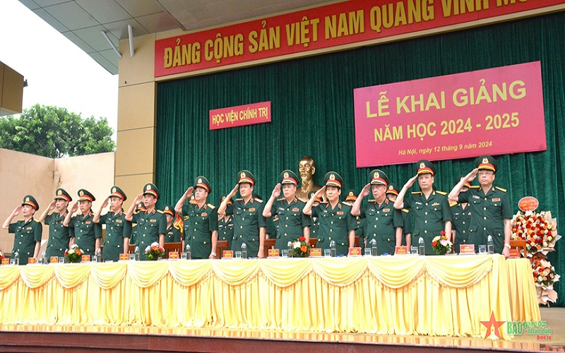 Học viện Chính trị khai giảng năm học mới