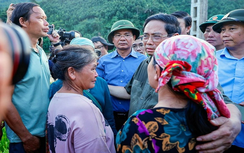 Thủ tướng Phạm Minh Chính: Không để ai thiếu ăn, thiếu mặc, thiếu nước, không có nhà ở