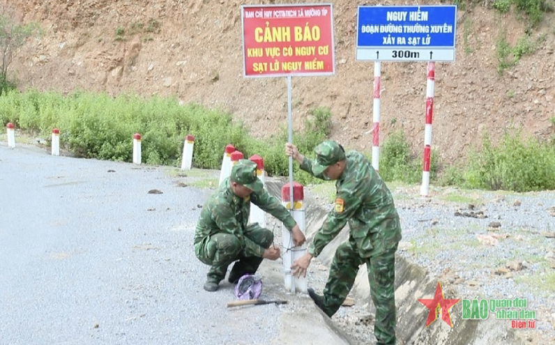 Xác định địa bàn có nguy cơ xảy ra lũ quét, lũ ống, sạt lở đất để sẵn sàng ứng phó